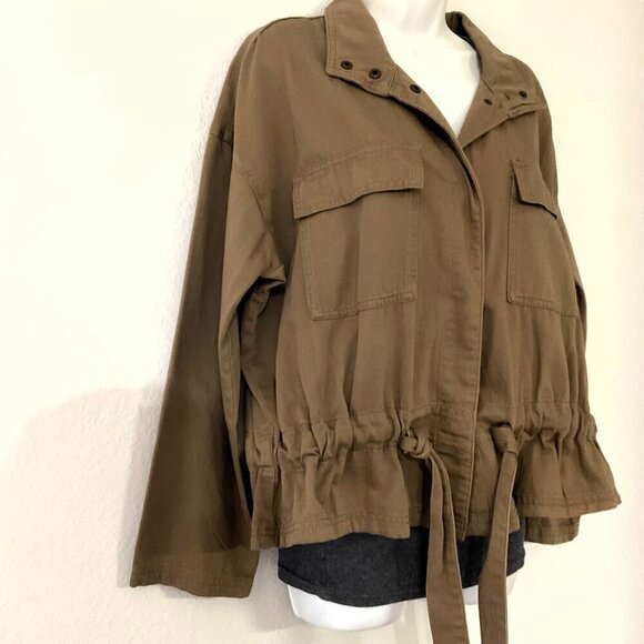 TIME AND TRU BROWN UTILITY JACKET GREAT CONDITION - Picture 8 of 15